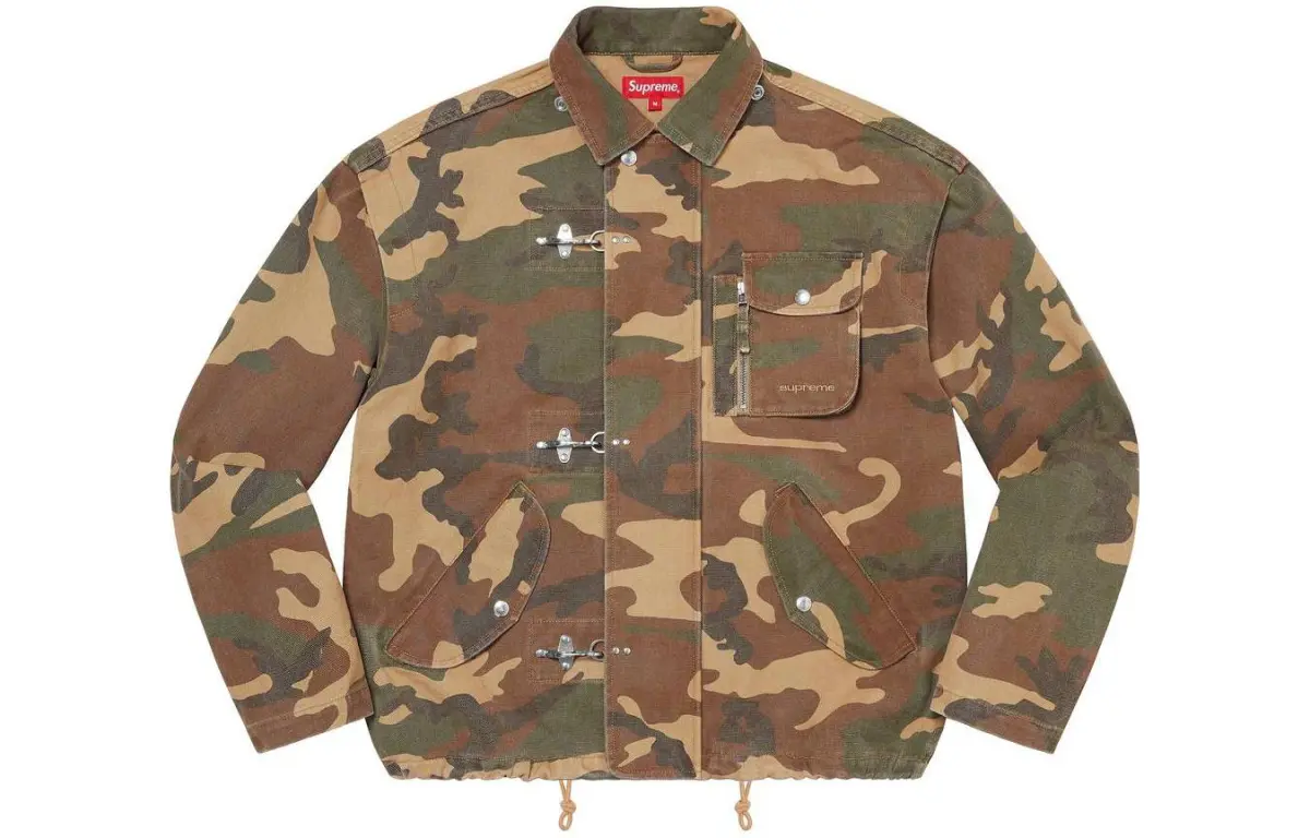 Supreme Canvas Clip Jacket