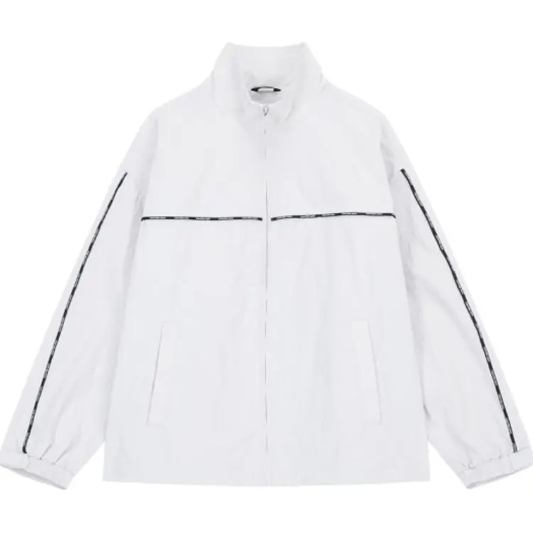 CALVIN KLEIN Jacket Men's Gray White