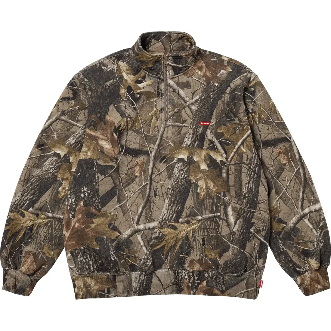 Supreme Small Box Half Zip Pullover