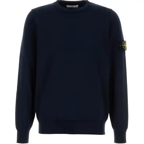 STONE ISLAND Compass Patch Crewneck Jumper