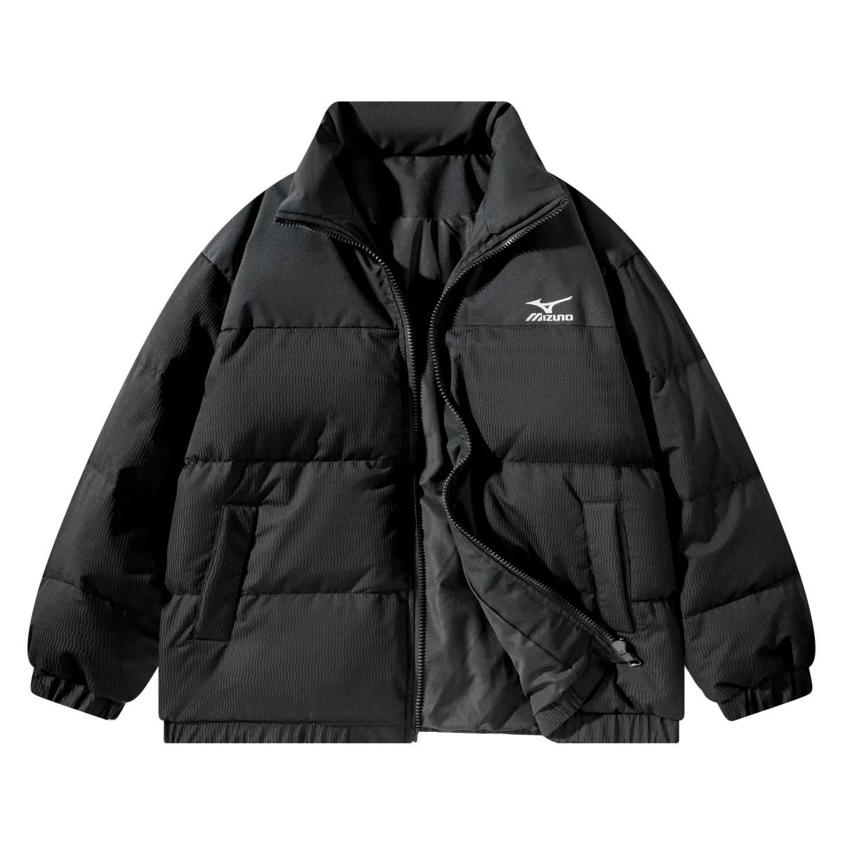 Mizuno Down Jackets Unisex Stand Collar Thickened Puffer Jacket