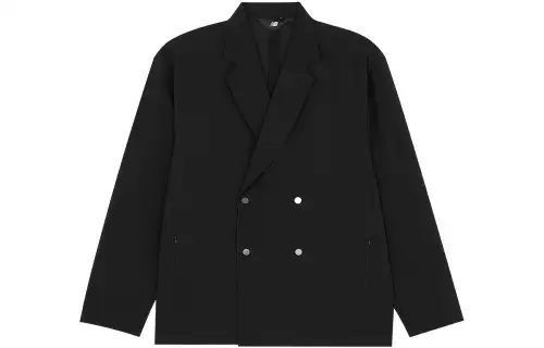New Balance Business Suits Men's Black Suit Collar Moderate