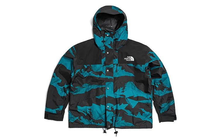 THE NORTH FACE 1986 Series Waterproof And Windproof Windbreaker Jacket Unisex Blue Black