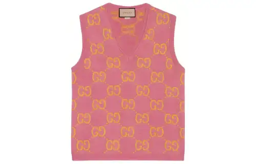 GUCCI Gg Knitted Wool Vest