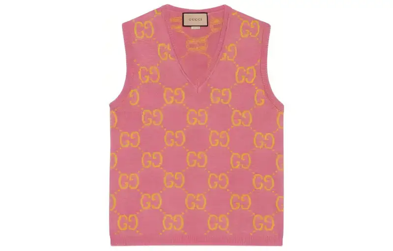 GUCCI Gg Knitted Wool Vest