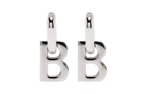Balenciaga B Chain Xs Earrings