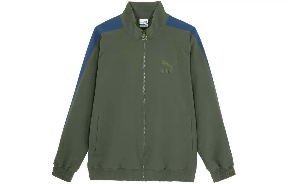 PUMA T7 Jackets & Coats Unisex Army Green
