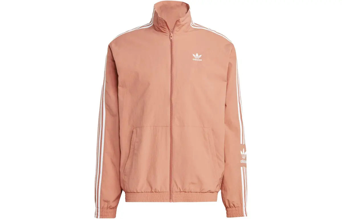 Adidas Originals Logo-embroidered High-neck Jacket
