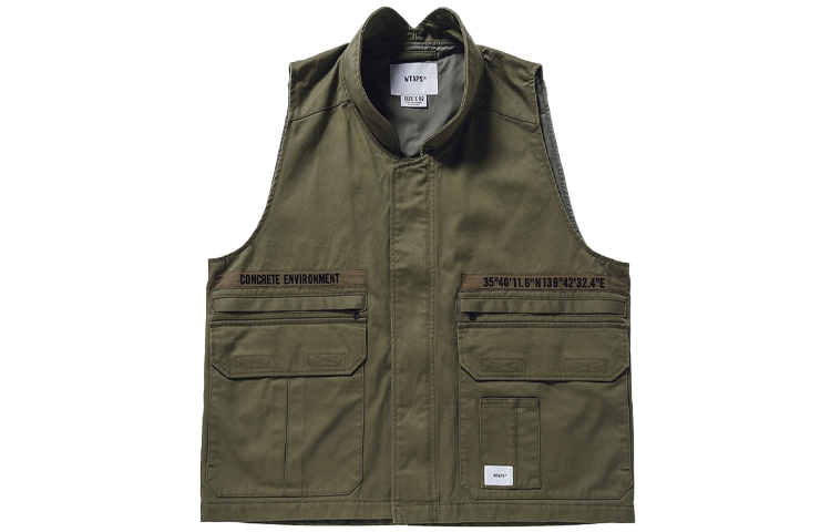 Жилет WTAPS WTAPS SS21 (оливковый)