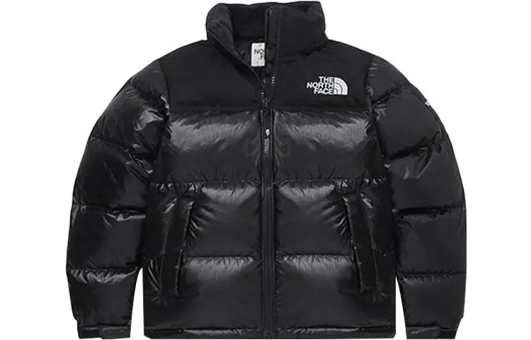 THE NORTH FACE Label Novelty Nuptse Down Jacket Black Unisex Korea Version