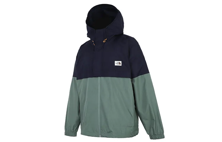 THE NORTH FACE Waterproof And Water Repellent Windbreaker Jacket Men's Peacock Green