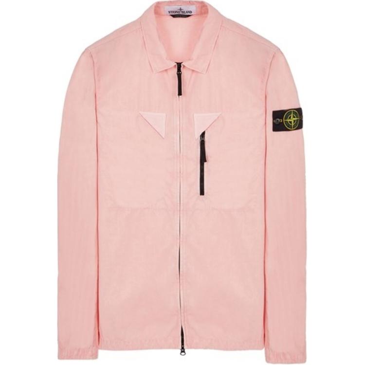 Мужская куртка STONE ISLAND STONE ISLAND SS23 Nylon Meta SS23 (розовая)
