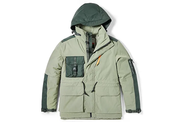 Timberland Puffer Jacket Winter Men's Army Green