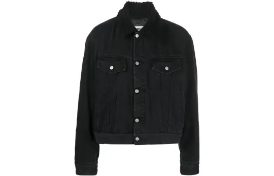 MM6 Maison Margiela FW22 Denim Jacket Men's Black