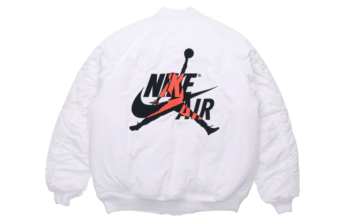 Jordan Air Puffer Jacket Winter Men's White