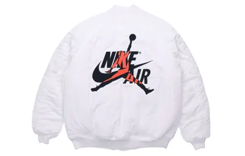 Jordan Air Puffer Jacket Winter Men's White