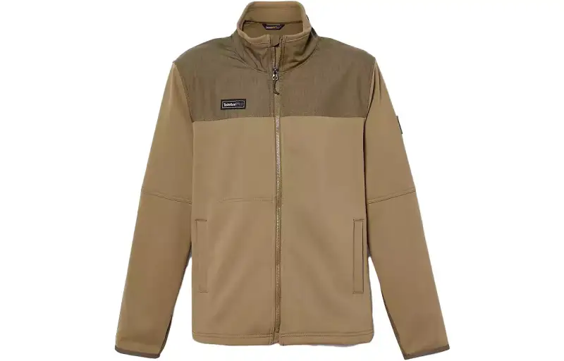 Timberland Jackets Men's Olive Stand Collar Moderate Other