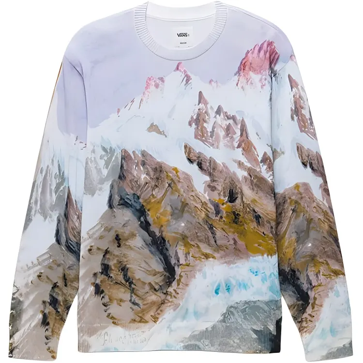 Vans Printed Crew neck Sweater