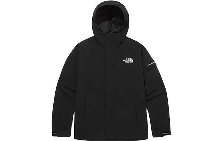 THE NORTH FACE Waterproof Windbreaker Jacket Unisex Black