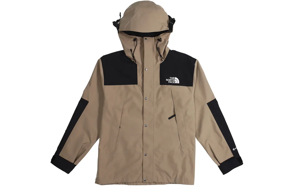 THE NORTH FACE 1990 Outdoor Hiking Windproof And Abrasion Resistant Windbreaker Jacket Unisex Khaki