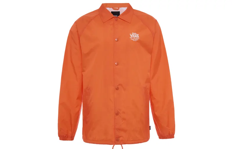 Vans Jackets Unisex Orange Lapel Moderate Other