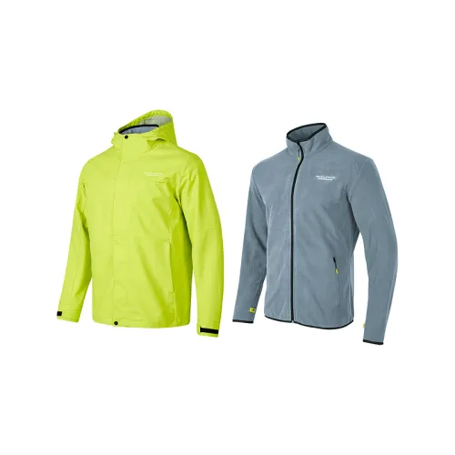Skechers SS24 Jacket Men's Neon Yellow/0437