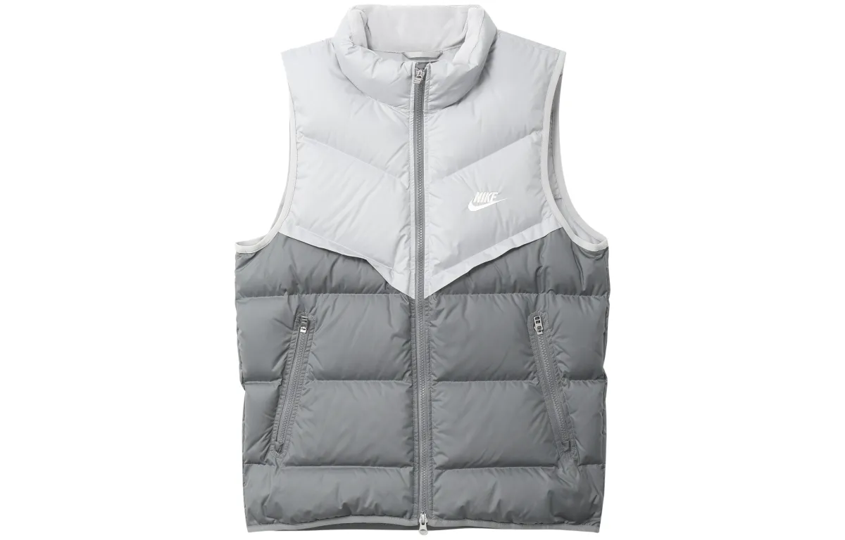 Nike WINDRUNNER Down Vest Men's Gray