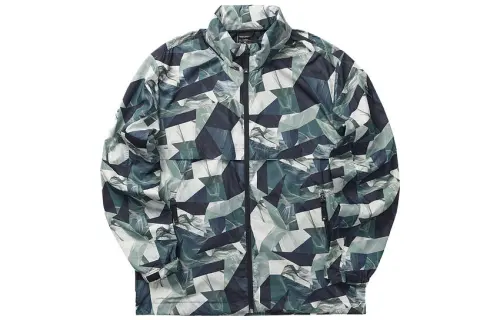 Skechers Stroll Jackets & Coats Men's Marble All Over Print Blue