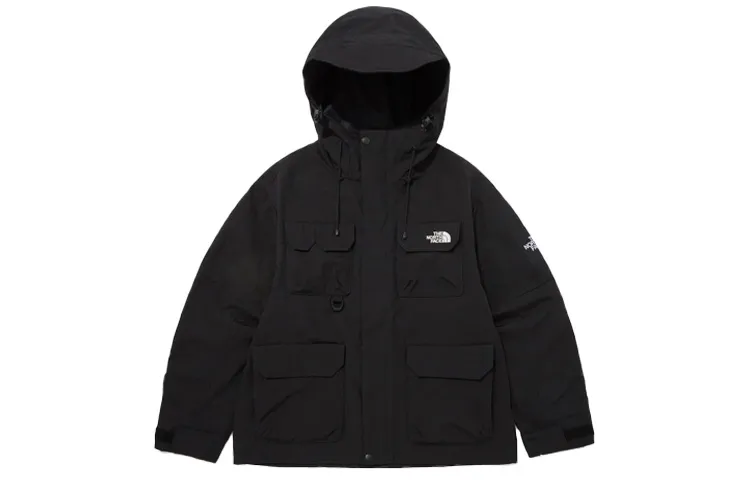 THE NORTH FACE Mountain Versatile Hiking Windproof Windbreaker Jacket Unisex Black