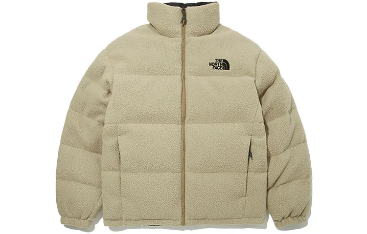 THE NORTH FACE Jackets Unisex Khaki Stand Collar Moderate Other