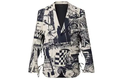 LOUIS VUITTON SS23 Business Suit Coat Men's Multicolor