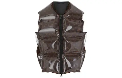 LOUIS VUITTON Vest Men's Coffee