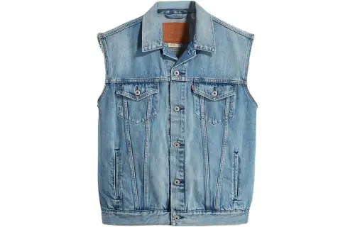 Levi's Relaxed Denim Trucker Vest