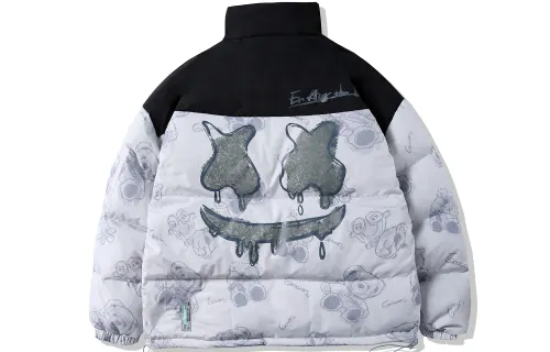 ER Down Jackets Unisex Stand Collar Thickened Other