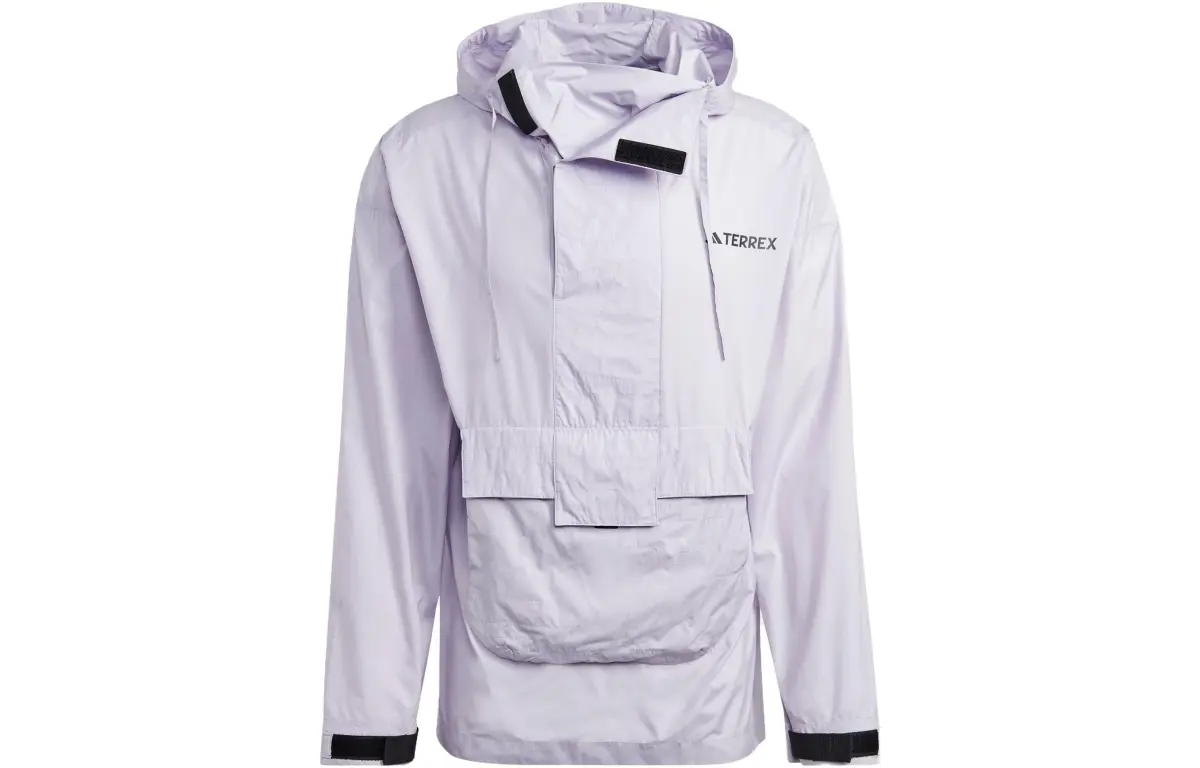 Adidas Terrex Jackets Men's Silver Hooded Moderate Other