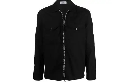 STONE ISLAND Jacket Men's Black