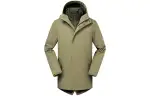 Timberland Windproof, Thermal, And Water Repellent Windbreaker Jacket Men's Green