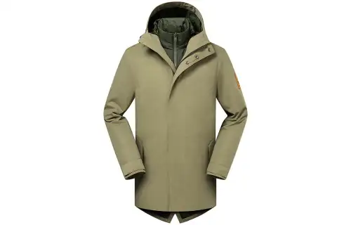 Timberland Windproof, Thermal, And Water Repellent Windbreaker Jacket Men's Green