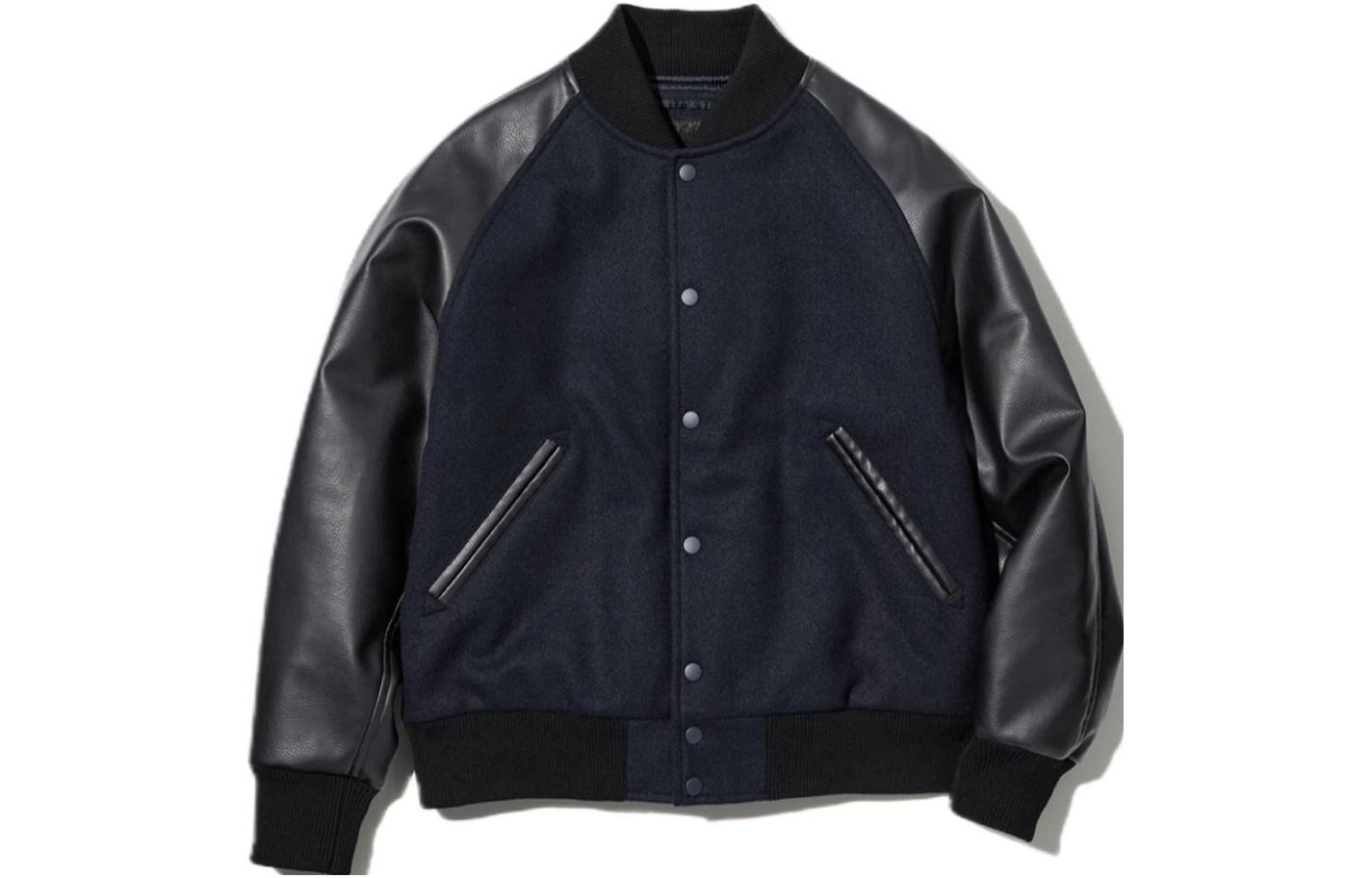 Куртка UNIQLO Коллаж (темно-синяя)