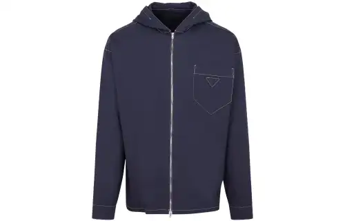 【Previous Season】hooded cotton overshirt