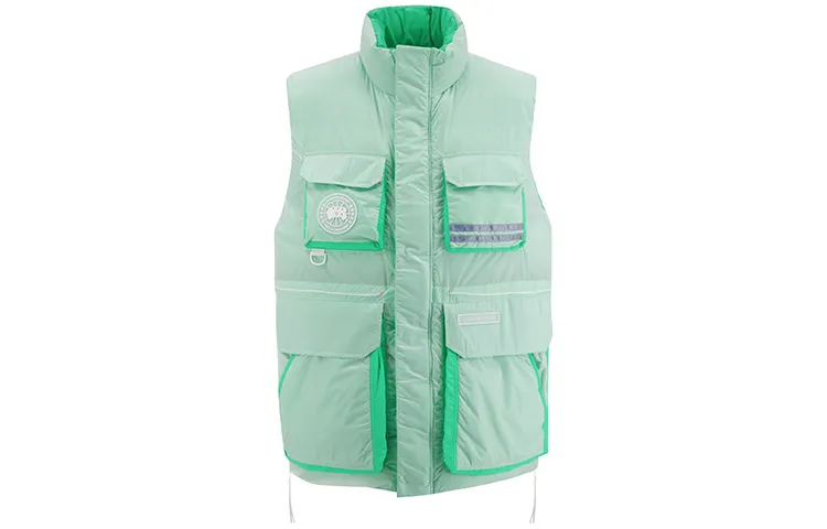 Canada Goose X Ray Down Vest Unisex Braised Vegetarian Food Green