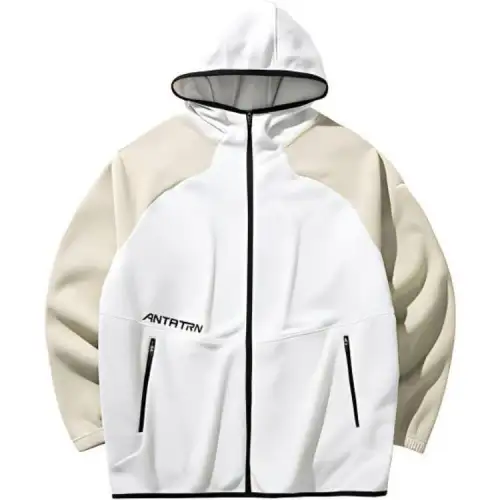 Anta Variety Training Collection Jackets & Coats Men's Wheat Grain Gray/Plain Khaki