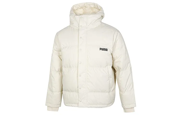 PUMA Down Jacket Winter Men's Ecru