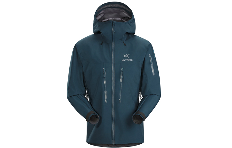 Мужская куртка Arcteryx Alpha SV (черная) — фото 9