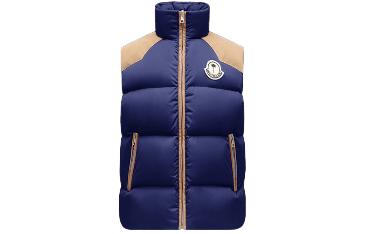 Жилет MONCLER GENIUS x PALM ANGELS (синий)
