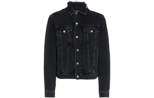 Balenciaga Denim Jacket Men's Black
