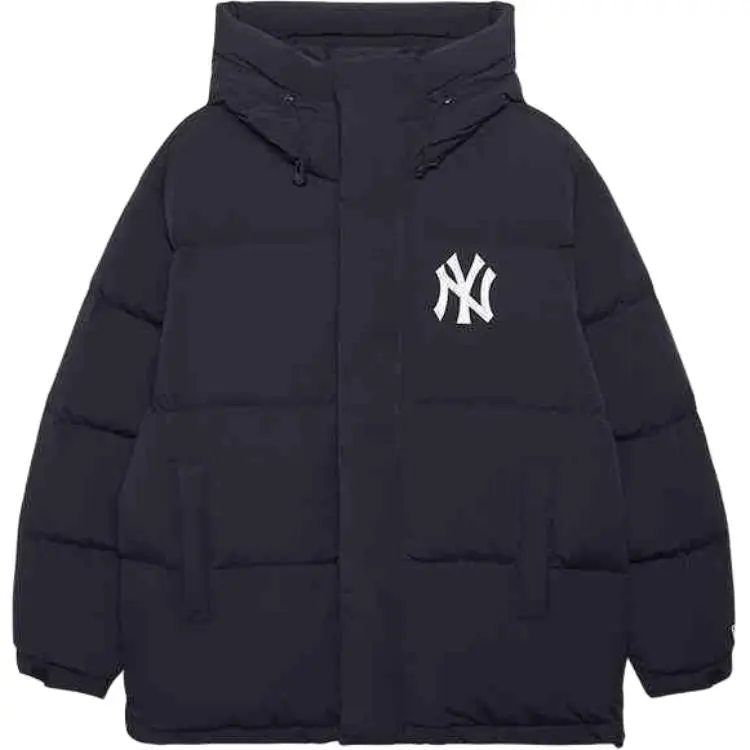 New Era FW24 Down Jacket Unisex Black