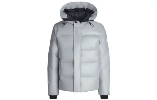 Canada Goose Down Jacket Unisex Silver Gray