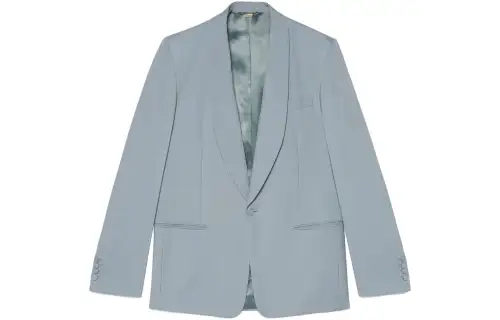 GUCCI Business Suits Men's Light Blue Suit Collar Moderate Other