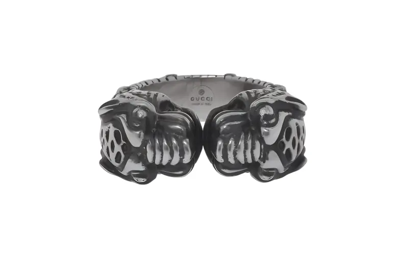 GUCCI Silver Rings Unisex Silver
